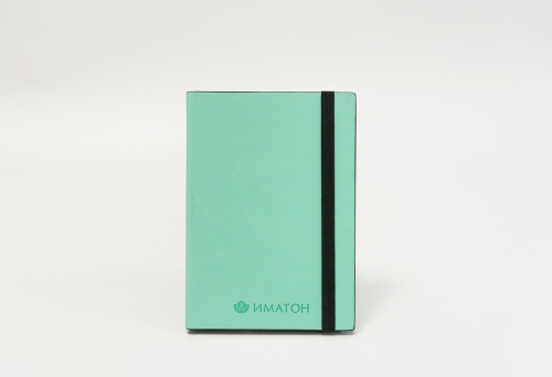 Блокнот бирюзовый